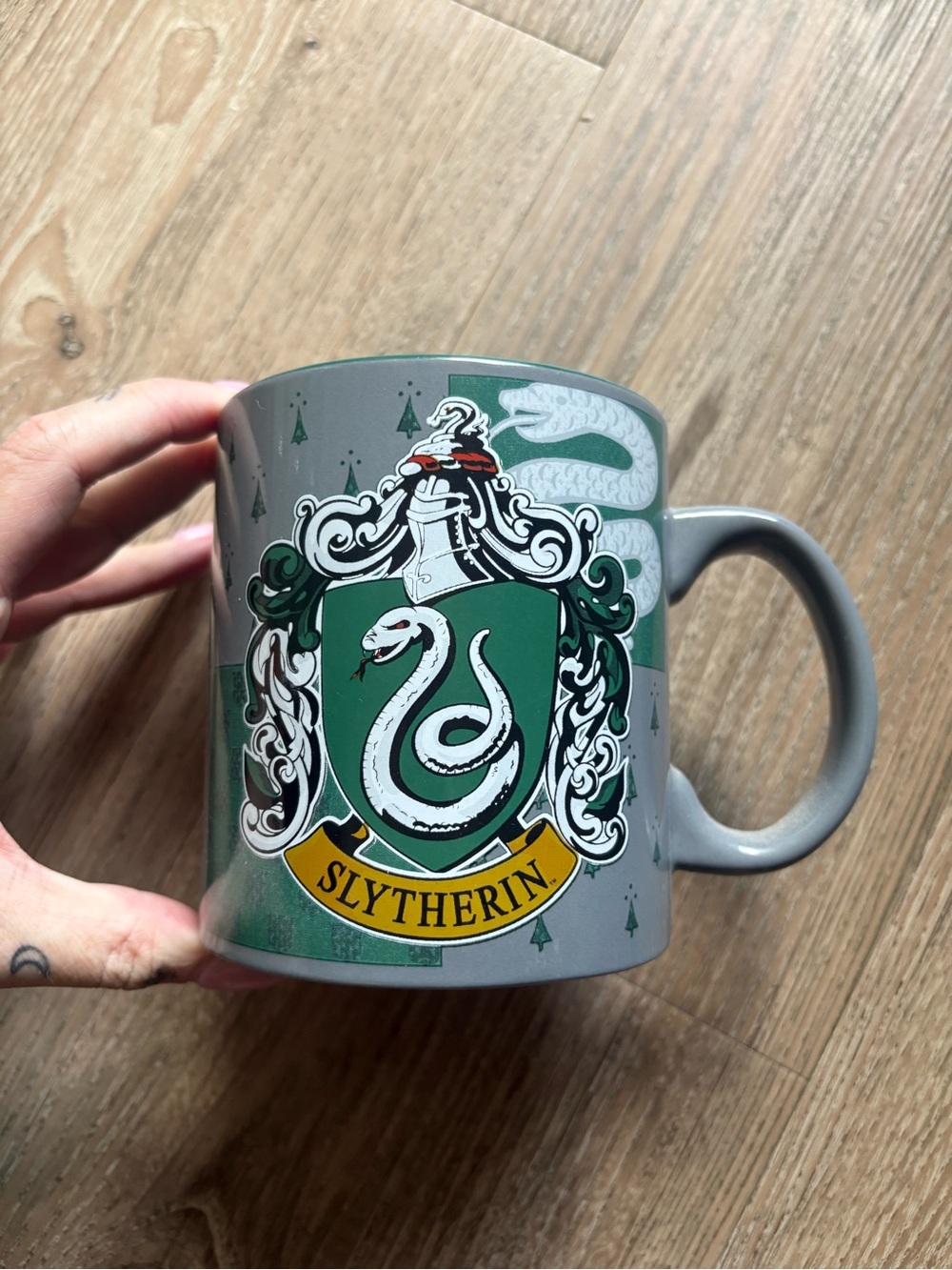 Harry Potter Slytherin Crest Ceramic Mug